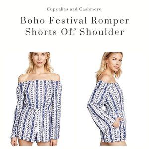 Boho Romper Shorts Schitts Creek Alexis Vibe